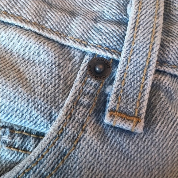 EUC CARMAR Zuni Beatrice White Zipper High Waisted Denim Skirt Size 28 - Picture 13 of 13